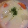 あい・そらママ's cooksnap of when they made 我が家のクリームシチュー.