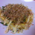 めろんパンダ's cooksnap of when they made キャベツとエノキだけのお好み焼き風.