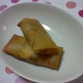 ゆうとみぃ's cooksnap of when they made 春キャベツと豚肉のあっさり春巻き.