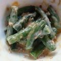 かぴーな's cooksnap of when they made さやいんげんの味噌マヨ和え.
