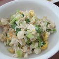 アロエ乳液's cooksnap of when they made 3分で！！桜えびチャーハン.