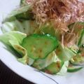羽尼うに's cooksnap of when they made 超簡単、春キャベツときゅうりのおかか和え.