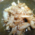 ちえじゅ's cooksnap of when they made 捨てないで！大根の皮できんぴら♪.