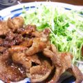 ☆じゅげむ☆彡's cooksnap of when they made 豚肉の生姜焼き　た～っぷり♪すり胡麻だれ.