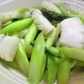 たくのスプーン's cooksnap of when they made ブロッコリーといかの塩炒め.