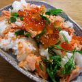 おぶうさま's cooksnap of when they made ちょっと豪華な、鮭混ぜご飯！！.