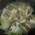 ふぇりな's cooksnap of when they made 舞茸と豆腐の白菜蒸し♪.