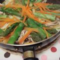 ころω's cooksnap of when they made 土鍋で作る”蒸ししゃぶ”.