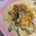 ううたん☆'s cooksnap of when they made ■秋香る♪鮭ときのこのかぼちゃクリーム煮.