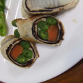 ツンドラ's cooksnap of when they made 豚肉のいんげん海苔巻き 梅照焼き.