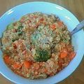 ほのおさん's cooksnap of when they made トマトリゾット(トマトおじや).