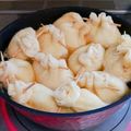 ❤️かわだん❤️'s cooksnap of when they made 生おからde巾着☆おから煮～どんぶらこw.