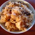 かけＰ's cooksnap of when they made ☆たことしめじの炊き込みご飯☆.