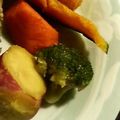 きらり流れ星's cooksnap of when they made 温野菜のヘルシー食べドレがけ.
