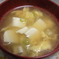 どらへもん's cooksnap of when they made 豆腐とたまごのやさしいスープ.