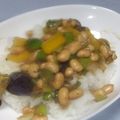 きらり流れ星's cooksnap of when they made 大豆の生姜焼き丼.