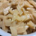 Garfield's cooksnap of when they made ひこずり(筍の味噌炒め）熊本の郷土料理.