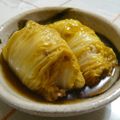 nasubeam's cooksnap of when they made 豚白菜巻き煮.