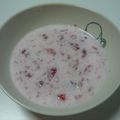 はちれ's cooksnap of when they made フォークで簡単✿いちご牛乳✿.