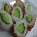 ぴろもこ's cooksnap of when they made ヘルシー！ちくわのきゅうり詰め.