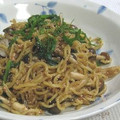 umemodoki's cooksnap of when they made しめじとイカのたらこ焼きそば.