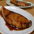 ハマチョッパー's cooksnap of when they made 秘密のひと手間★ブリの照り焼き.