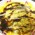 §空猫§'s cooksnap of when they made もやしのお好み焼き風。.