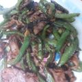 kagesusie's cooksnap of when they made 甘煮ピーマンと豚肉の味噌炒め.