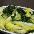 はらぺこあおむし～'s cooksnap of when they made わさび菜のさっぱり香味漬け.