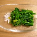 shiro猫's cooksnap of when they made 菜の花のカラシ和え.