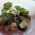 きんぎょねこ's cooksnap of when they made 節約!!とり皮ときゅうりの南蛮漬け.