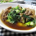 えみんちゅ＊'s cooksnap of when they made 豚バラ肉とチンゲン菜のごま油炒め.