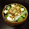 eye_8's cooksnap of when they made サラダホウレン草＋豆腐の味噌ドレサラダ.