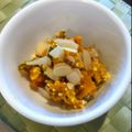 ｐｏｙｏｍｉ＊'s cooksnap of when they made 豆乳カッテージチーズのかぼちゃサラダ.