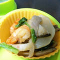 Ｑuacky's cooksnap of when they made かぶとエリンギのにんにく炒め.