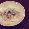 ルナルー's cooksnap of when they made 簡単で美味しい！ミョウガとしらすの和え物.