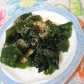ちかぴょん's cooksnap of when they made ワカメのゴマあえ.