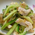 あや　ぱん's cooksnap of when they made なめたけとささ身とキュウリのサラダ.