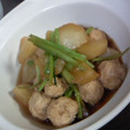 うに１１８'s cooksnap of when they made かぶと鶏のつくねで☆あったかこっくり煮物.