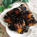 ayureo's cooksnap of when they made レンジでもう一品＊南瓜とひじきのごま和え.