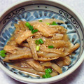 加藤律子's cooksnap of when they made 牛蒡と油揚げの醤油煮.