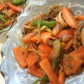 うにょケロ's cooksnap of when they made 彼の♡豚肉と野菜の炒め物。.