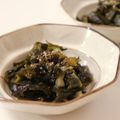 *usako*'s cooksnap of when they made ワカメとねぎのゴマ油炒め.