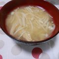 どんころ's cooksnap of when they made えのきだけの味噌汁.