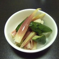 まくのうち's cooksnap of when they made 簡単　美味しい　みょうがの甘酢漬け.