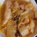 まな姫's cooksnap of when they made 手羽元と白菜のごまスープ.