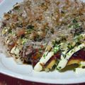 ゆうかりコアラ's cooksnap of when they made 我が家流お好み焼き.