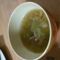 ktokuta's cooksnap of when they made 簡単　春きゃべつとベーコンのスープ.