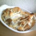 ねっちゃんっ's cooksnap of when they made 簡単♪とろーり卵のカレーパングラタン.