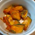 ばたみそーぱん☆'s cooksnap of when they made 簡単　かぼちゃとくるみのオーブン焼き.